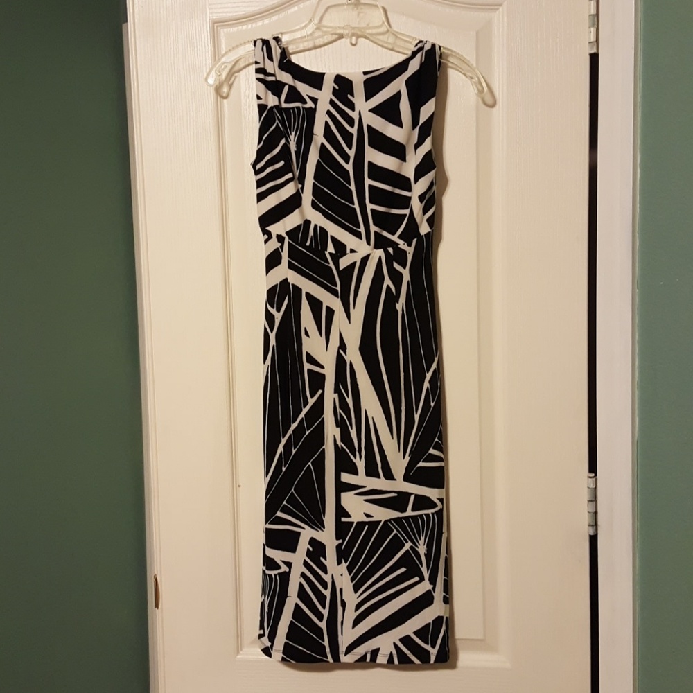 American Living black/white dress size 2 - Picture 4 of 5